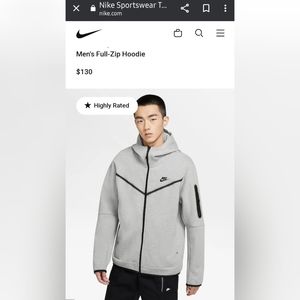 Nike Full Zip Hoodie
